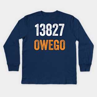 13827 Owego Zip Code, Moving to 13827 Owego Kids Long Sleeve T-Shirt